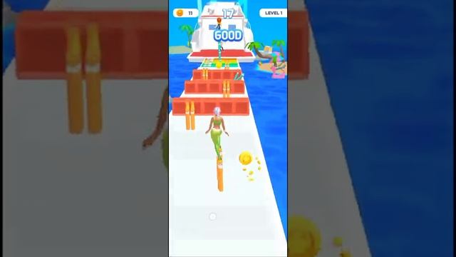 Dancing Race Level 1 lagu dance monkey #shorts #dancingrace #game #gameplay #games #walkthrough смотреть онлайн