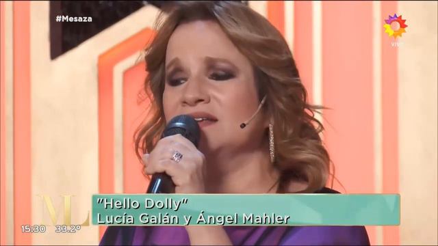 Lucía Galán - Popurri de "Hello, Dolly" en Almorzando con Mirtha Legrand (08-12-19) смотреть онлайн