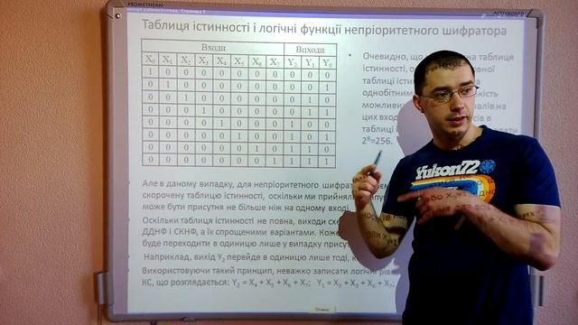 Лекція 8.1. Дешифратори і адресний простір, шифратори. смотреть онлайн