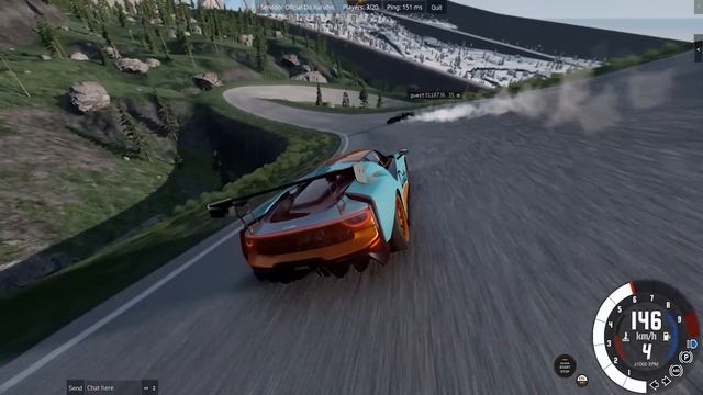 Corrida descendo o Morro no BeamNG Drive Multiplayer смотреть онлайн
