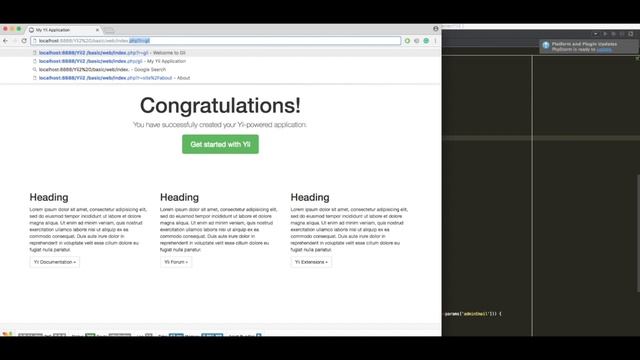 Configuring and Using Gii смотреть онлайн
