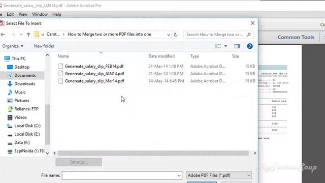 How to merge multiple PDF files into one PDF file using Adobe Acrobat 11 for Free смотреть онлайн