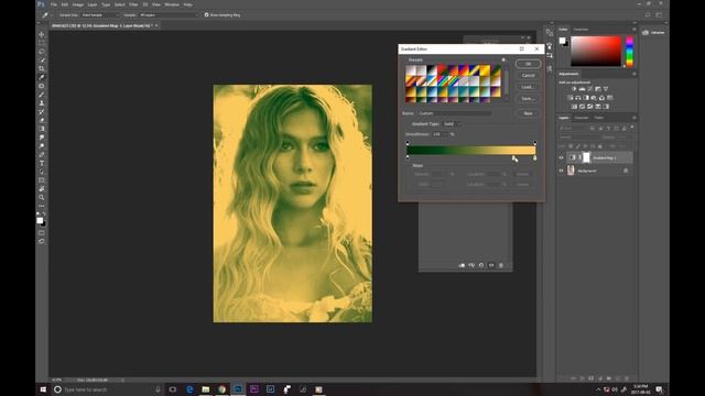 How I Color Grade Using Gradient Maps, Photoshop Tutorial смотреть онлайн