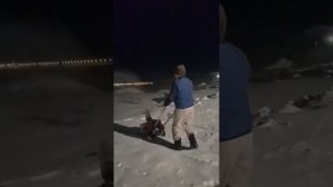 Снегоуборщик BRAIT BR-3046W на испытании