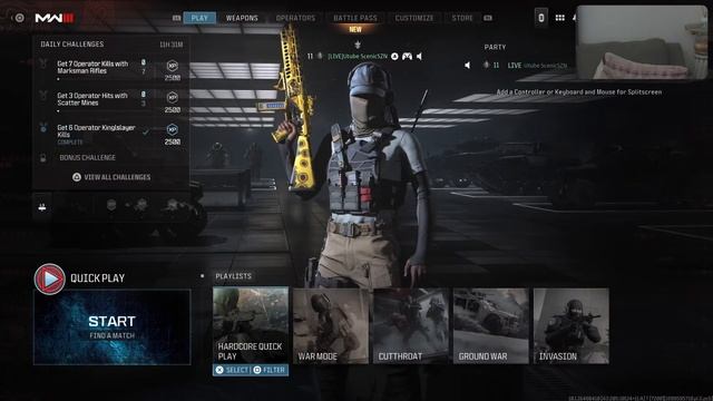 Call Of Duty Modern Warfare 3 |Release Day Bby | Friday Stream ??⛪ смотреть онлайн