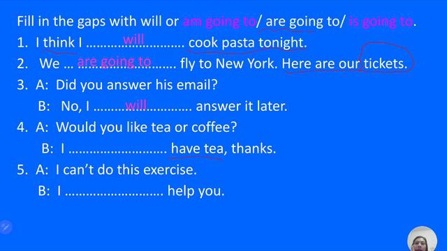 Future simple exercise смотреть онлайн