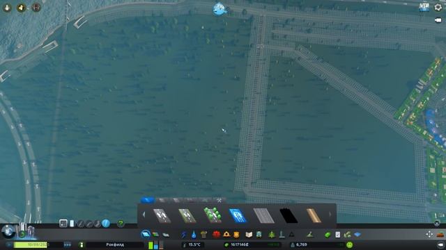 Прохождение Cities Skyline (Green Cities) #5 Набережная, Йога-парк и общественный бассейн смотреть онлайн