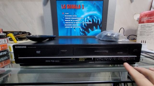 VIDEOREGISTRATORE VHS DVD PLAYER SAMSUNG DVD-V6700 6 TESTINE HI-FI STEREO IN CONDIZIONI ECCELLENTI! смотреть онлайн
