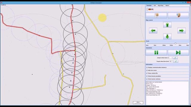 REALISTIC VANET SIMULATION IN JAVA WITH OpenStreetMap смотреть онлайн