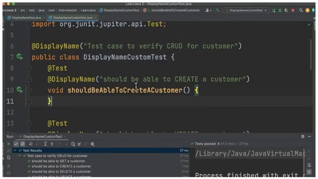 JAVA JUNIT 5 @DISPLAYNAME | HOW TO USE JUNIT 5 @DISPLAYNAME ITS BENEFITS |EXAMPLE CODE| InterviewDO смотреть онлайн