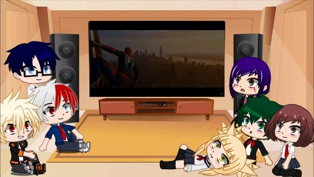 MHA React To Spiderman смотреть онлайн