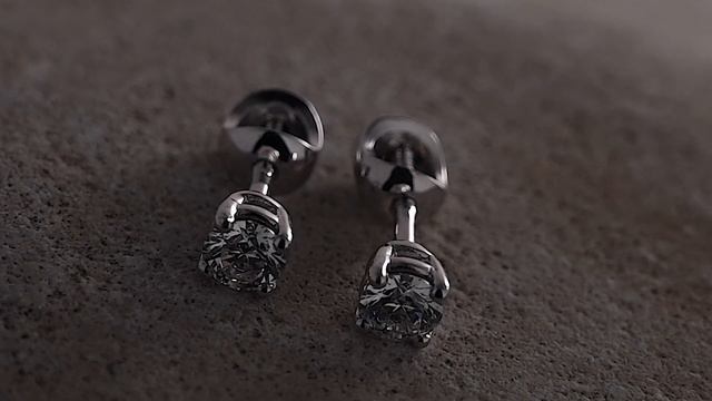 Серьги с бриллиантами 0,6 карат смотреть онлайн