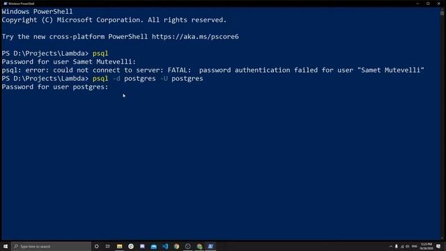 Windows 10 PostgreSQL Kurulumu смотреть онлайн
