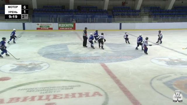 ХОККЕЙ (Ледовая арена имени Геннадия Воронина г.Заволжье) Мотор - Урень 2009 смотреть онлайн