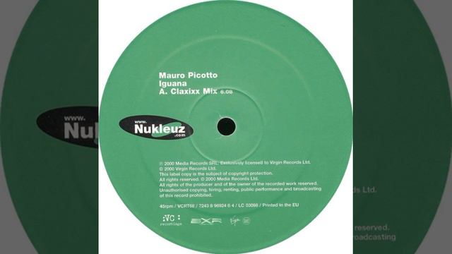 Mauro Picotto - Iguana (Claxixx Mix)