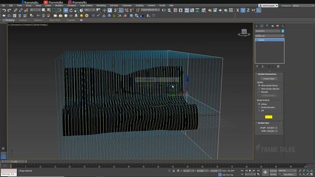 Creating Parametric Bench 3D max modeling tutorial смотреть онлайн