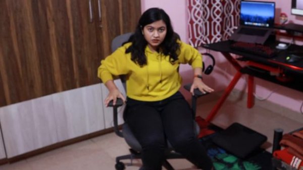 Work from home setup | Home office setup | Greensoul table | Featherlite chair | Logitech Carbon