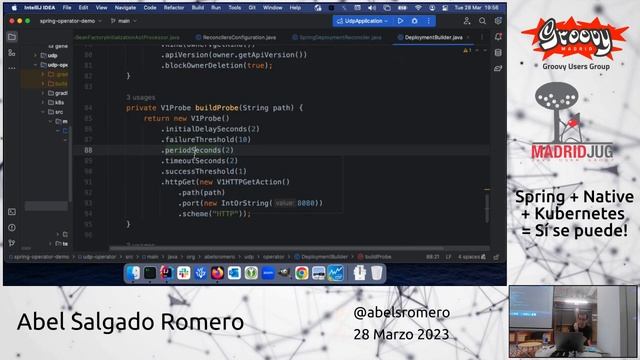 Spring + Native + Kubernetes = Sí se puede! смотреть онлайн