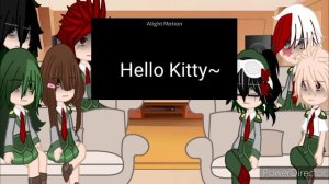 "Class 1A react to my videos" || Izuku Afton AU