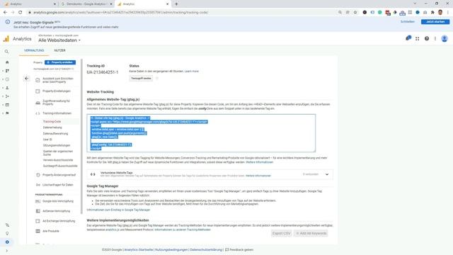 Google Analytics Tutorial auf Deutsch (2022) - Konto erstellen & einrichten (Schritt-für-Schritt) смотреть онлайн