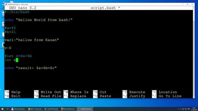 9 test local bash смотреть онлайн