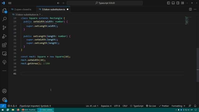 Curso SOLID: Liskov Substitution - Typescript смотреть онлайн