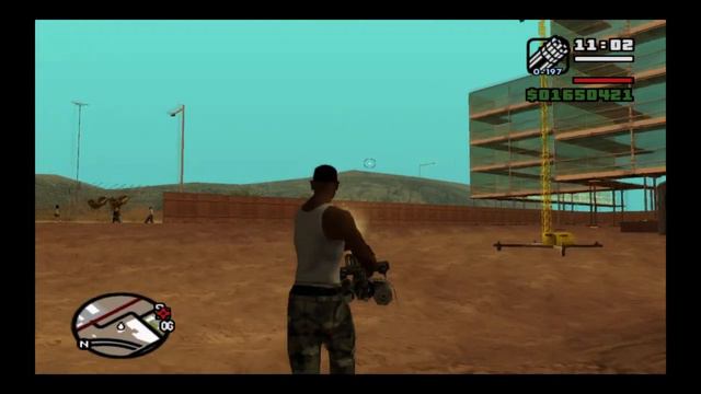 Grand Theft Auto: San Andreas Minigun Sound Effect (efecto De Sonido De La Minigun