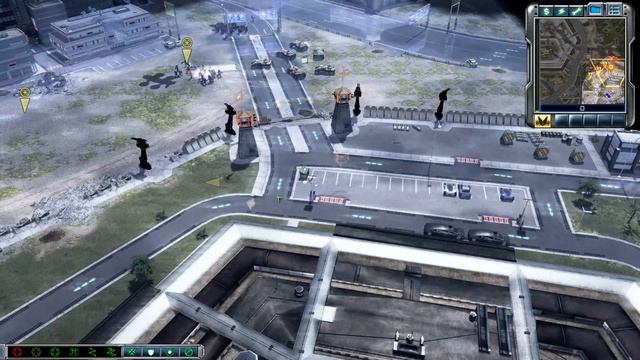 Command & Conquer 3 Tiberium Wars - THE PENTAGON - Act 1 - GDI Campaign смотреть онлайн