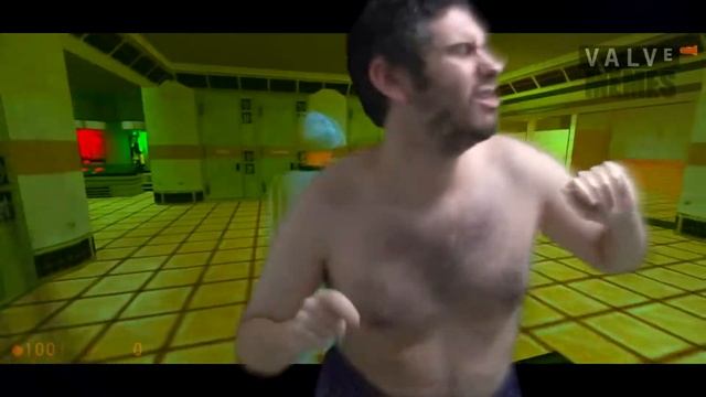 Мужик в одних трусах отжигает в комплексе Черная Меза под Song 12 смотреть онлайн