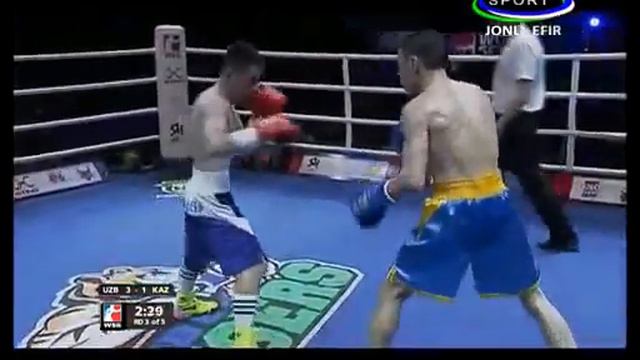 Yangi BO'Y JANG 01.04.2017 KZ Vs UZB BOKS XASANBOY DO'SMATOV