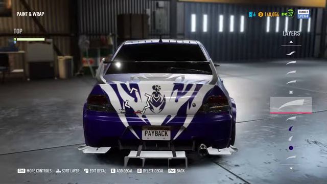 Need for Speed™ Payback Car Build #2 Mitsubishi Lancer EVO IX Scorpio NFS Carbon смотреть онлайн