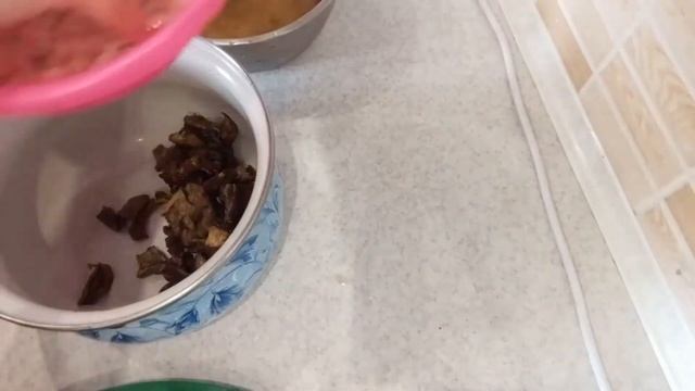 Грибная юшка.Холодная юшка с грибами и фасолью. смотреть онлайн