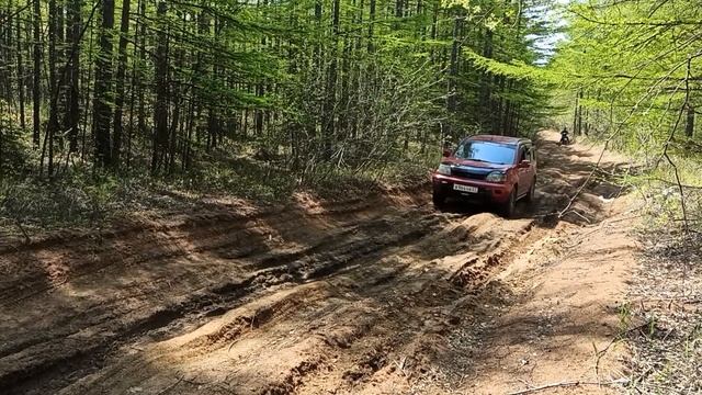 Оффроуд в лесу. Ванино | Tlc 80. Nissan. Subaru. Toyota.