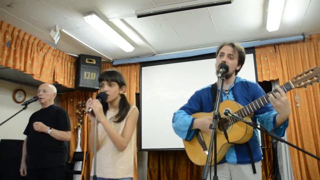 Александр Городницкий, Аня Контуш, Михаил Гантман, Виталий Басенок Акко 09/04/17 (14) смотреть онлайн