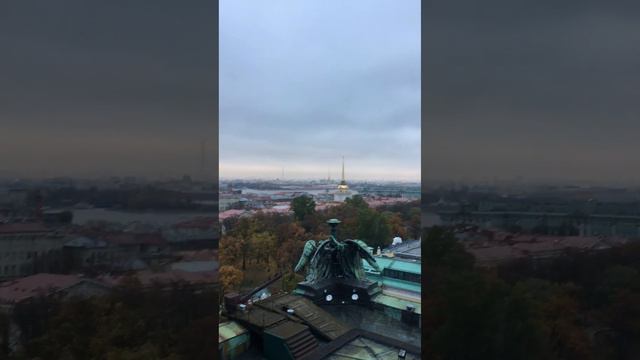 Санкт-Петербург, поднятие на колоннаду в Исаакиевском соборе смотреть онлайн