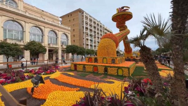 МЕНТОН ЛИМОННЫЙ ФЕСТИВАЛЬ  I FRANCE