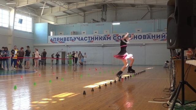 10 место. Дьяченко Дарья. Юниоры (10-18 лет), Фристайл Слалом Классика. ВС-2023. смотреть онлайн