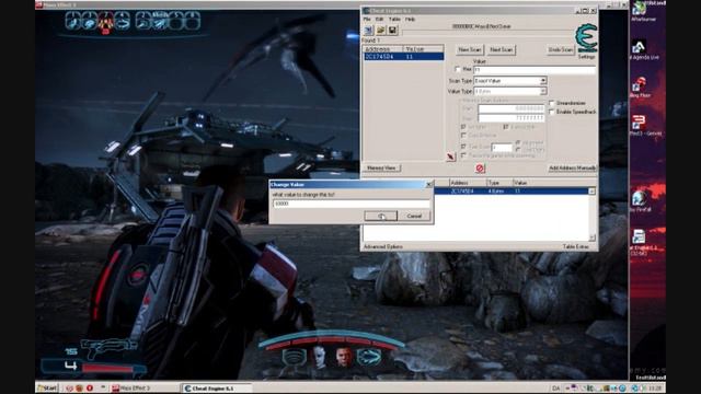 Mass Effect 3 Cheats: infinite power points and credits - cheat engine PC смотреть онлайн