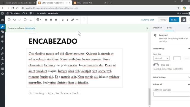 NOVEDADES DE WORDPRESS 5 смотреть онлайн