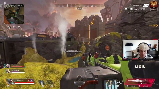 EU chads carry crutch aim assist user in pred (31 kills) | Apex legends Mande смотреть онлайн