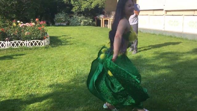 Танец Живота на лужайке в парке. смотреть онлайн