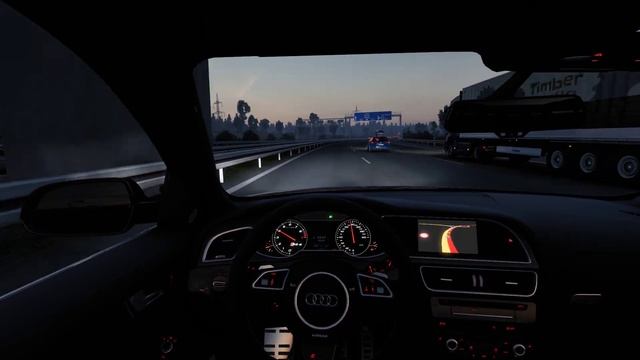 Audi RS4 Avant 2013 1.44 / Euro Truck Simulator 2 смотреть онлайн