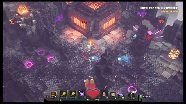 Minecraft Dungeons Ultimate Edition [PS4] #060 - Ghast смотреть онлайн