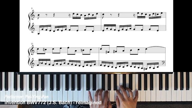 Invention BWV772 in C major - J.S. Bach reimagined смотреть онлайн