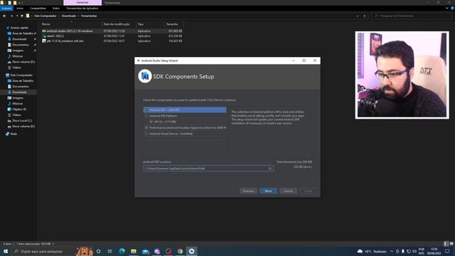 CURSO COMPLETO DE ANDROID STUDIO! INSTALAÇÃO E CONFIGURAÇÃO (#01) смотреть онлайн