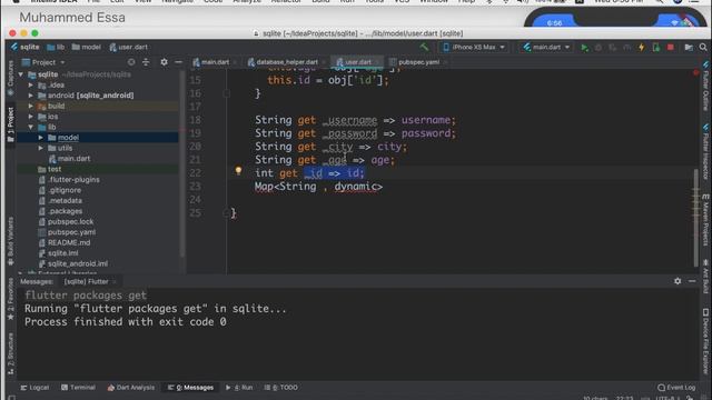 31 Flutter SQLite database Model смотреть онлайн