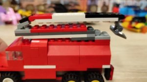 Обзор самоделки из ЛЕГО: Пожарная машина Урал