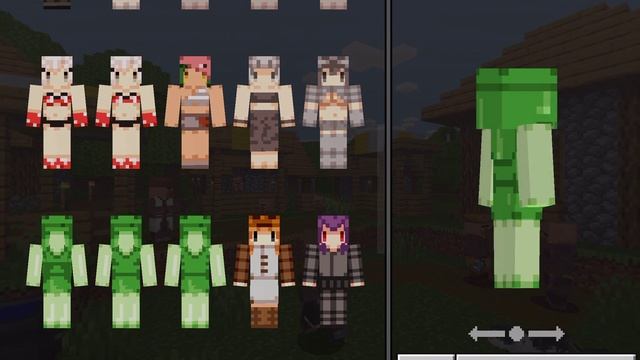 minecraft pocket edition Cute Mob Models skin pack смотреть онлайн