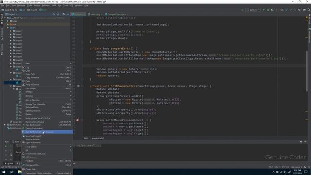 JavaFX 3D Tutorial #14 - Adding more details to Earth (Lighting, Reflection, Bumps) смотреть онлайн
