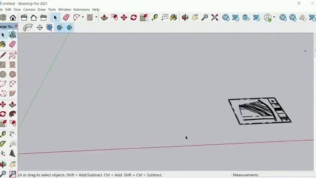 HOW TO IMPORT AND RESIZE AUTOCAD FILE IN SKETCHUP - SKETCHUP TUTORIAL - BY ANAIDA ANNA SAJI смотреть онлайн